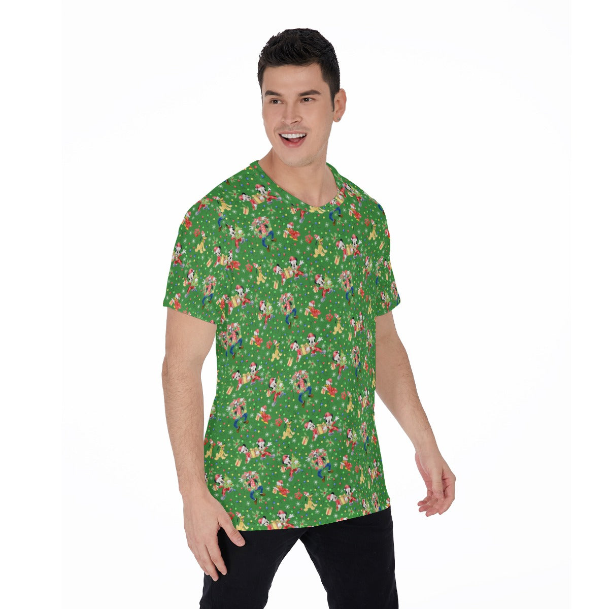 Mouse & Friends Christmas Cheer - Men's Short Sleeve T-Shirt