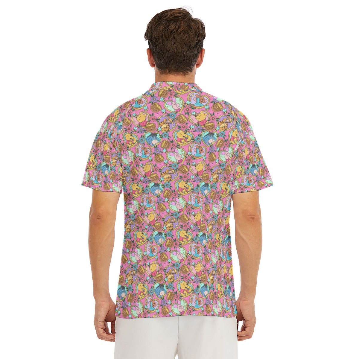 Tattoo Hearts Woodland Friends - Men's Polo Shirt