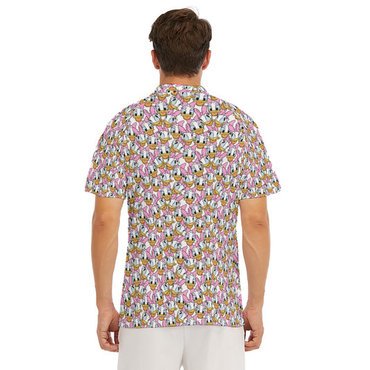 Many Faces of Sassy Duck - Men's Polo Shirt