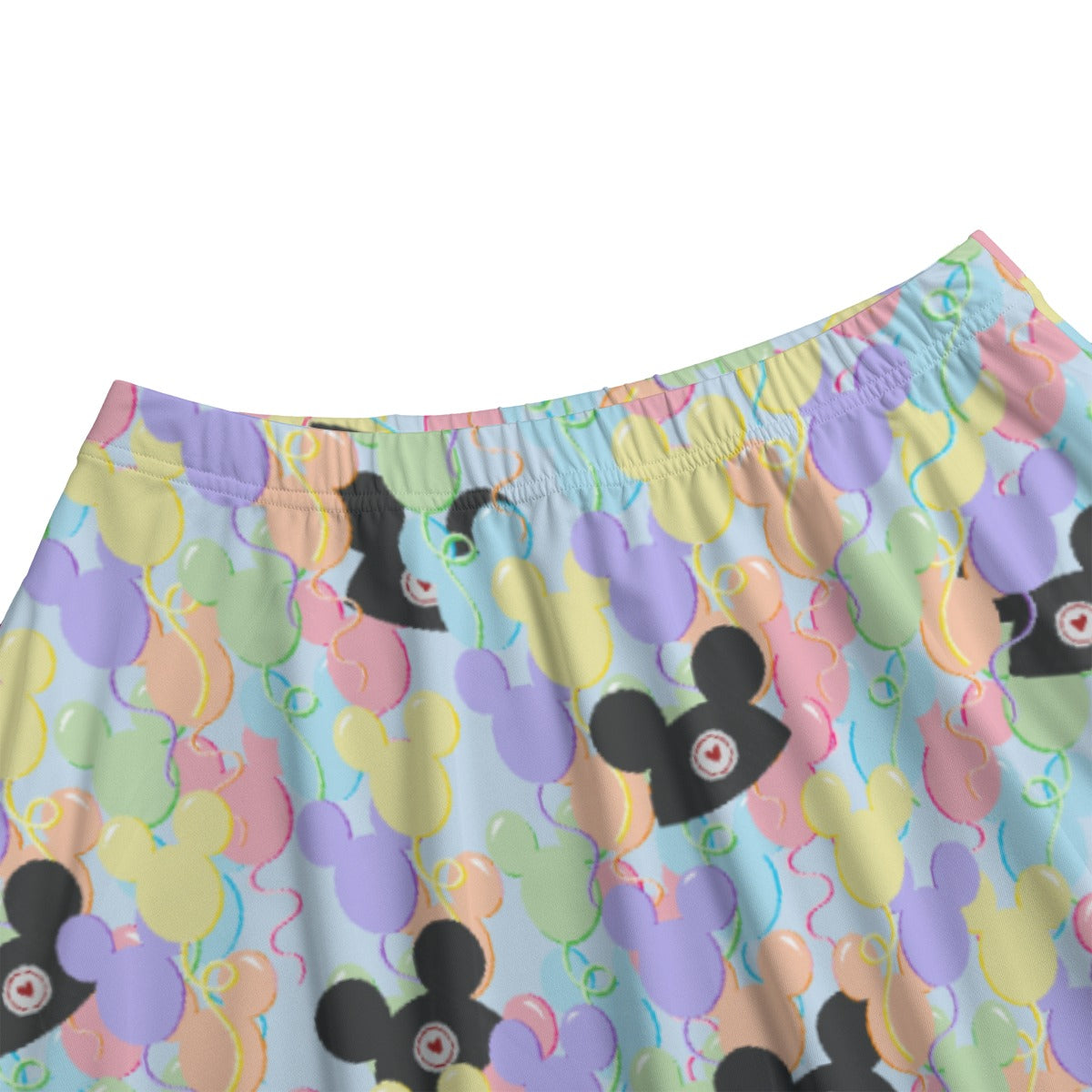 Pastel Mouse Ear Balloons - Women’s Pocket Midi Skirt
