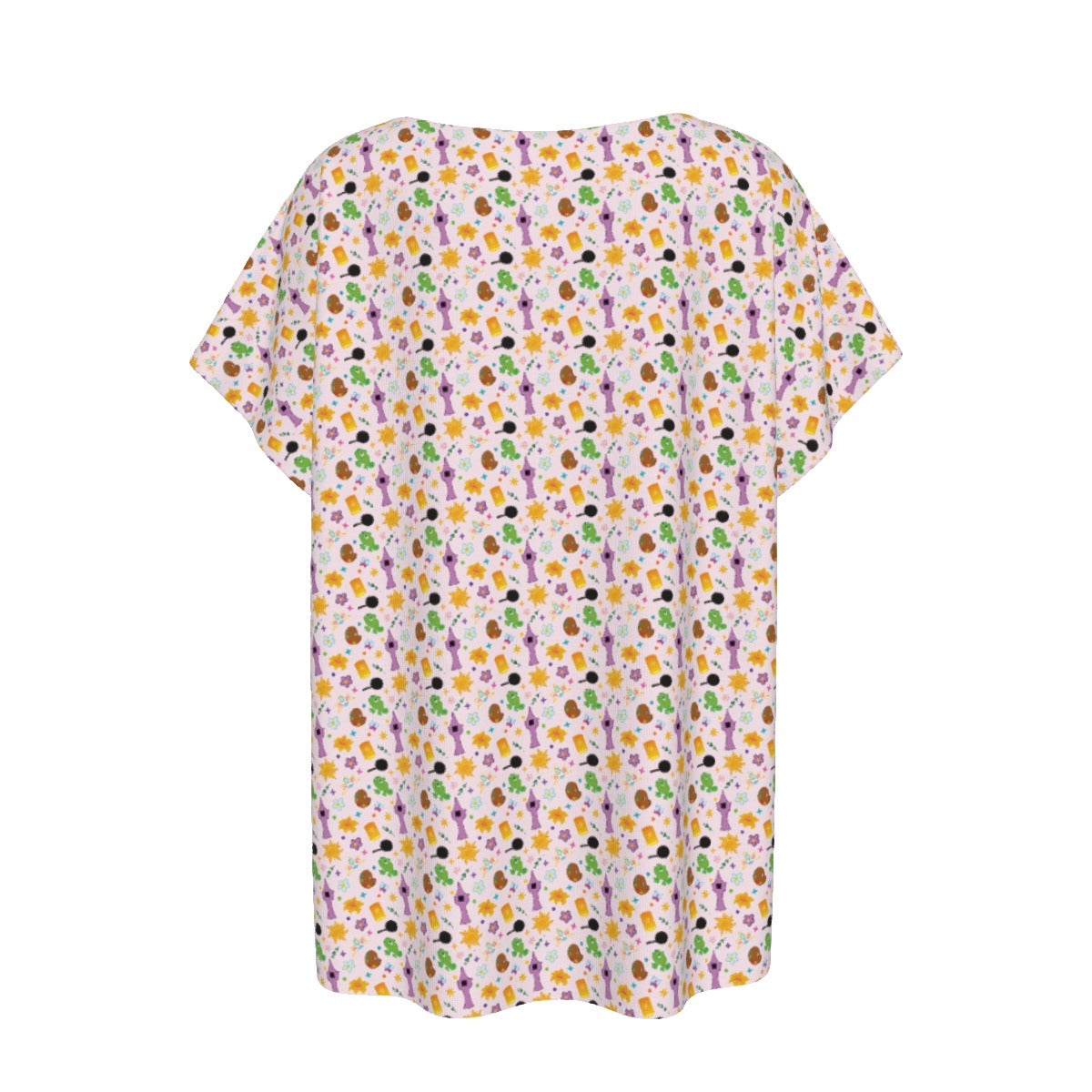 Long Hair Princess Icons - Women’s Relaxed Fit Scoop Tee