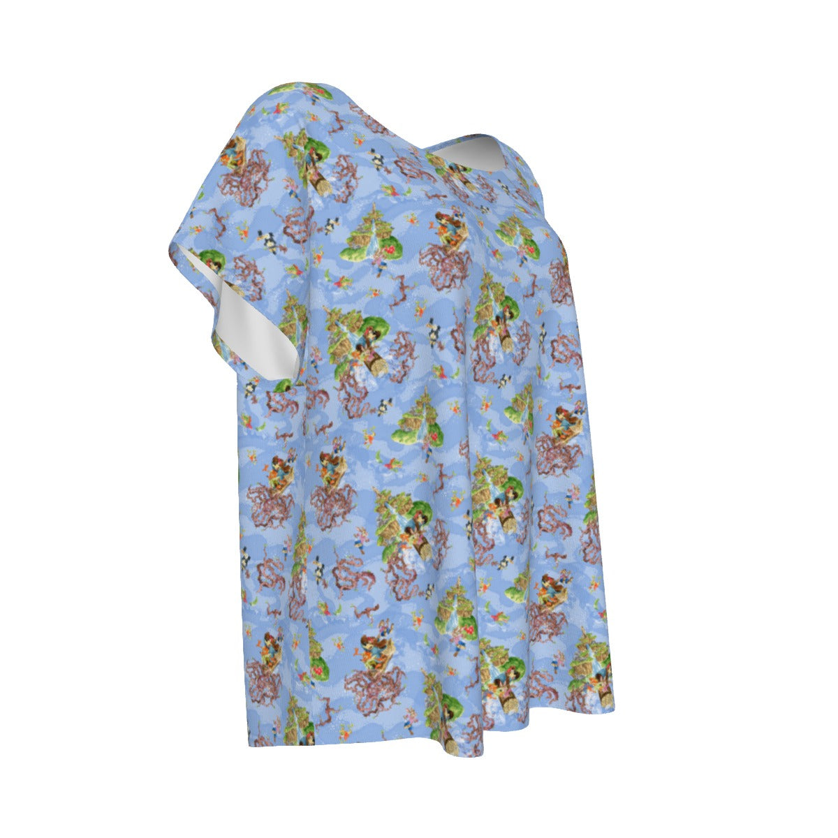 Briar Patch Splash - Women’s Relaxed Fit Scoop Tee