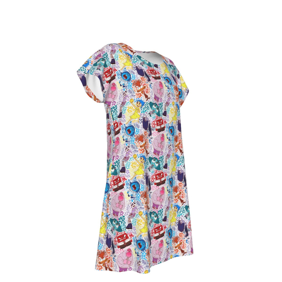 Floral Emotions - Women's T-Shirt Dress