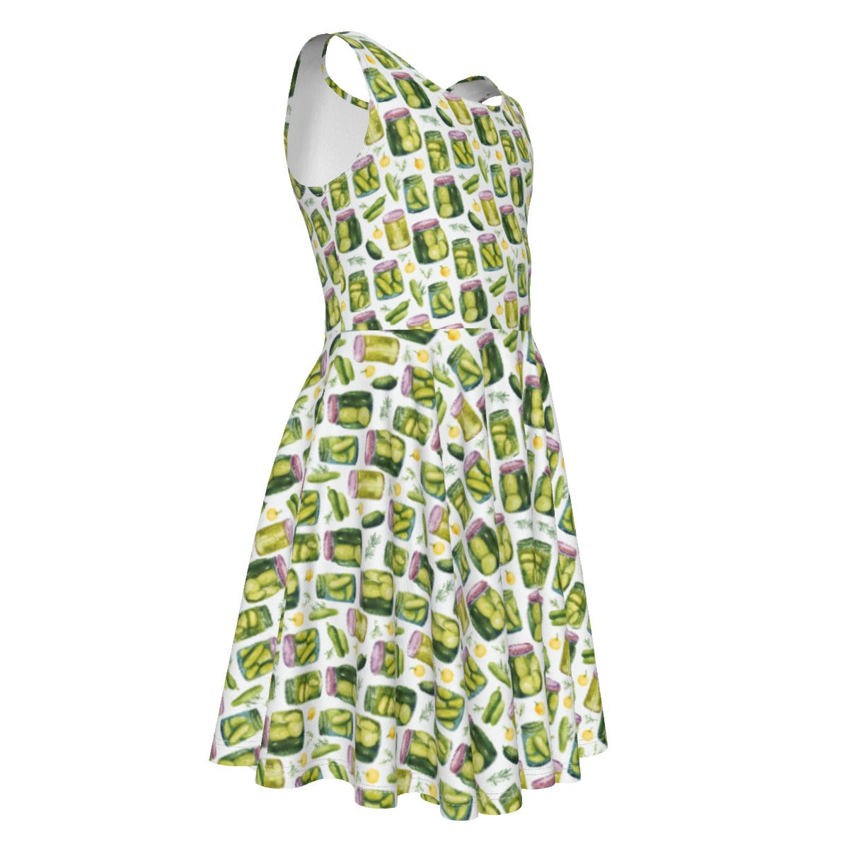 Perfect Pickle Jars - Kid's Sleeveless Skater Dress