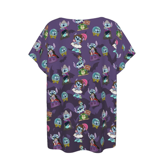 Haunted Alien Portraits - Women’s Relaxed Fit Scoop Tee
