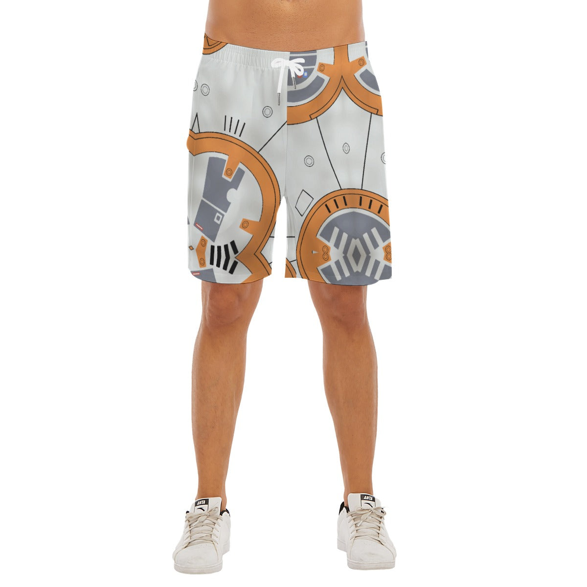 Little Round Droid - Men’s Pocket Beach Shorts