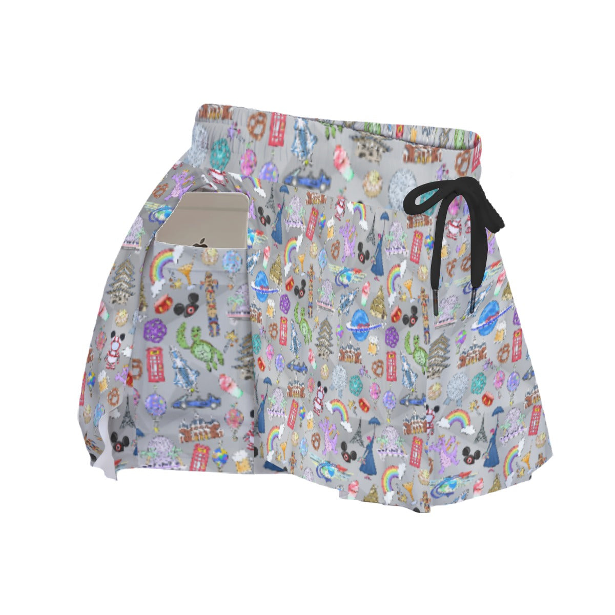 EC Around The World Experience - Women's Flowy Pocket Shorts