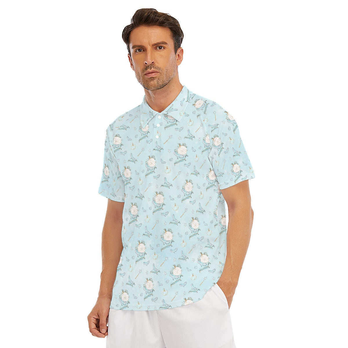 Enchanted Glass Slipper - Men's Polo Shirt