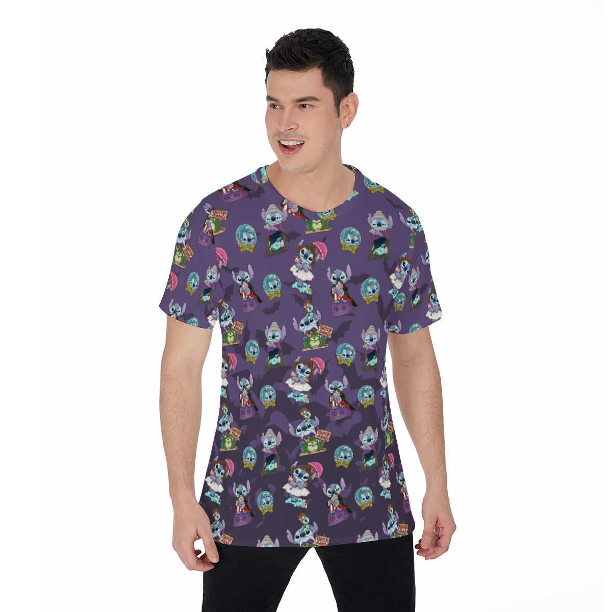 Haunted Alien Portraits - Men's Short Sleeve T-Shirt