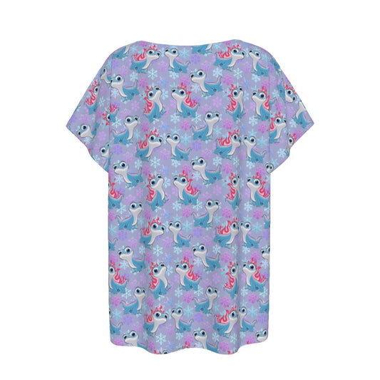 Bruni the Fire Spirit - Women’s Relaxed Fit Scoop Tee