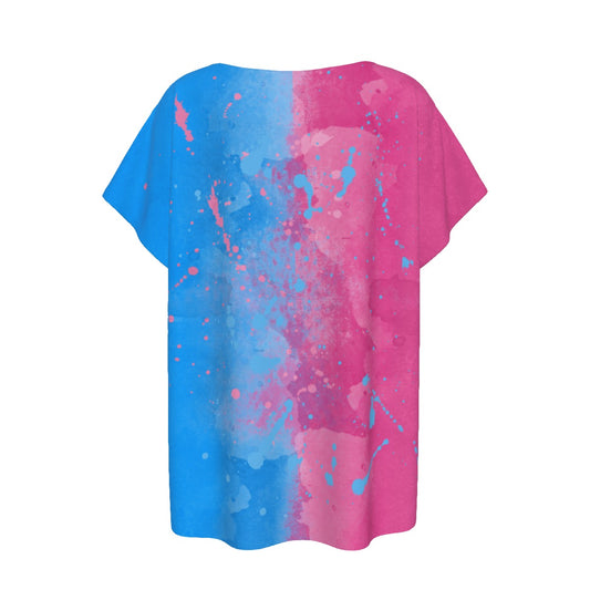 Pink or Blue Fairytale Dress - Women’s Relaxed Fit Scoop Tee