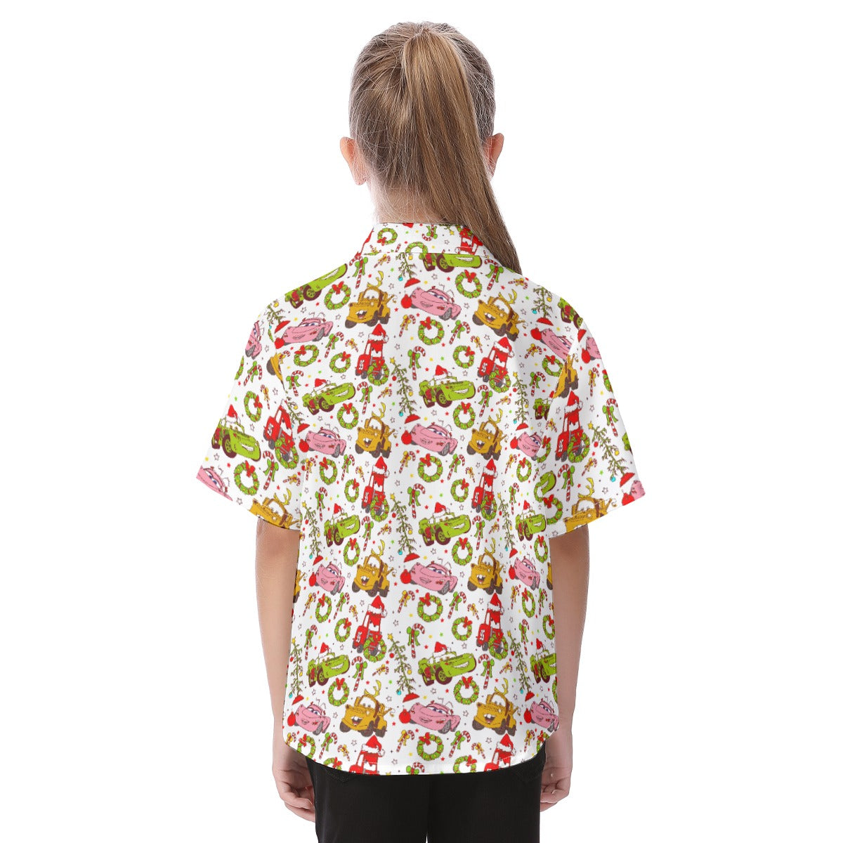 Holiday Race Day - Kid's Hawaiian Button Up Shirt