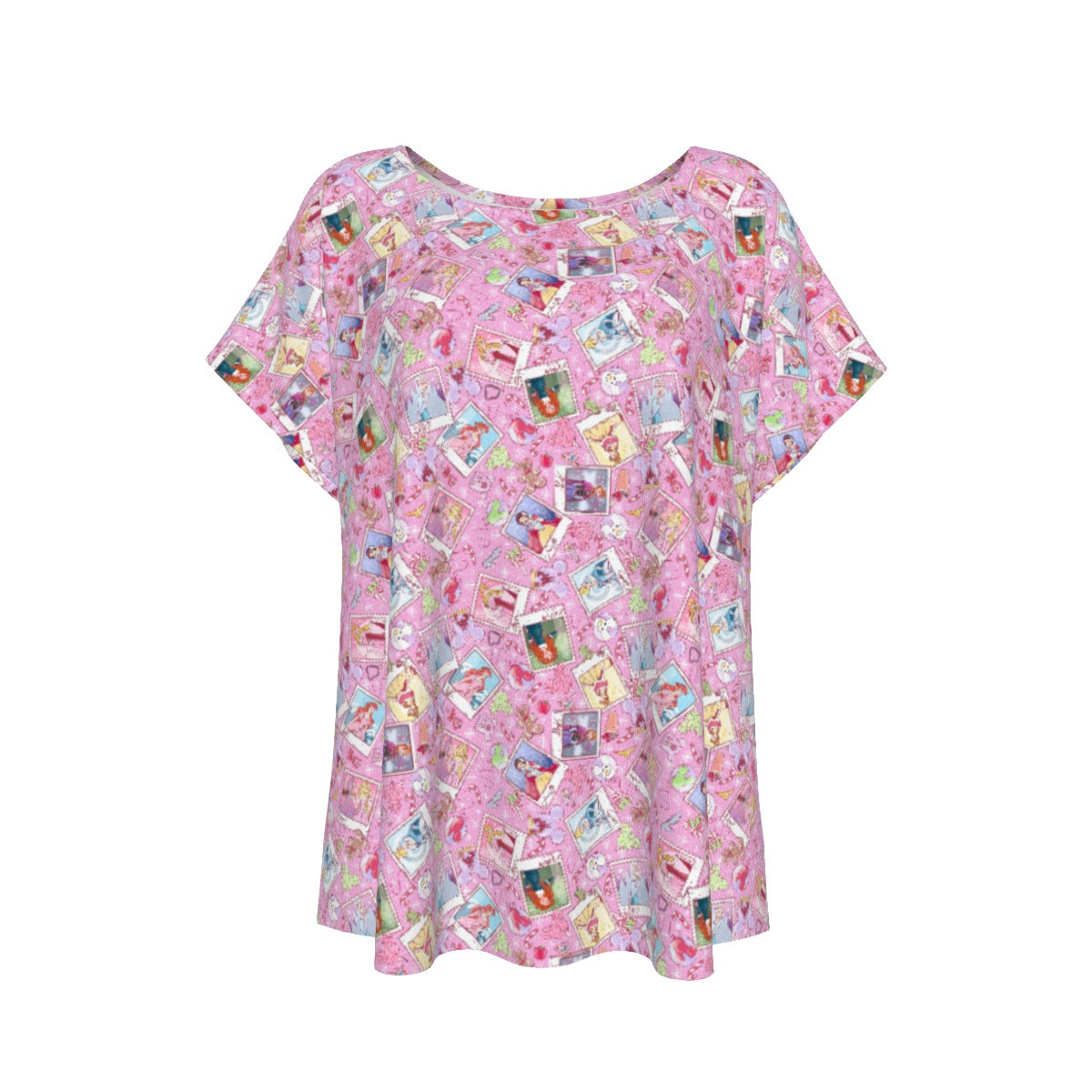 Holiday Winter Princess Christmas Snapshots - Women’s Relaxed Fit Scoop Tee