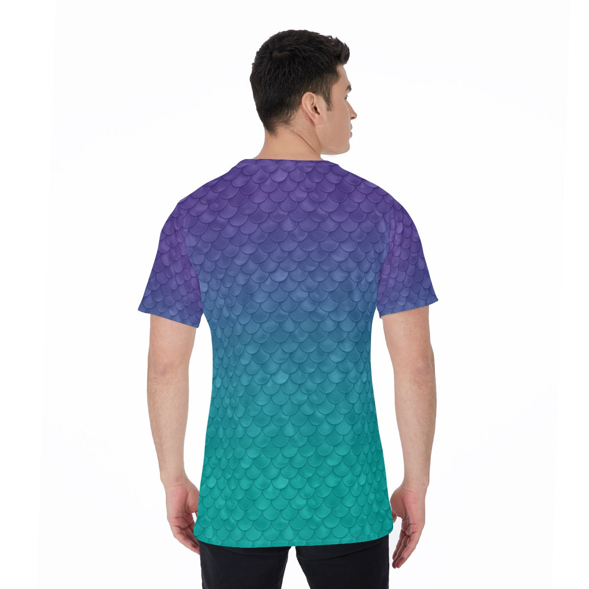 Dreamy Mermaid Scales - Men's Short Sleeve T-Shirt