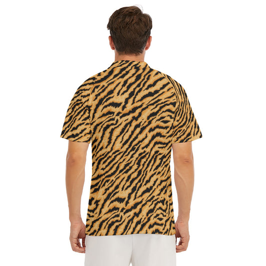 Animal Print - Tiger - Men's Polo Shirt