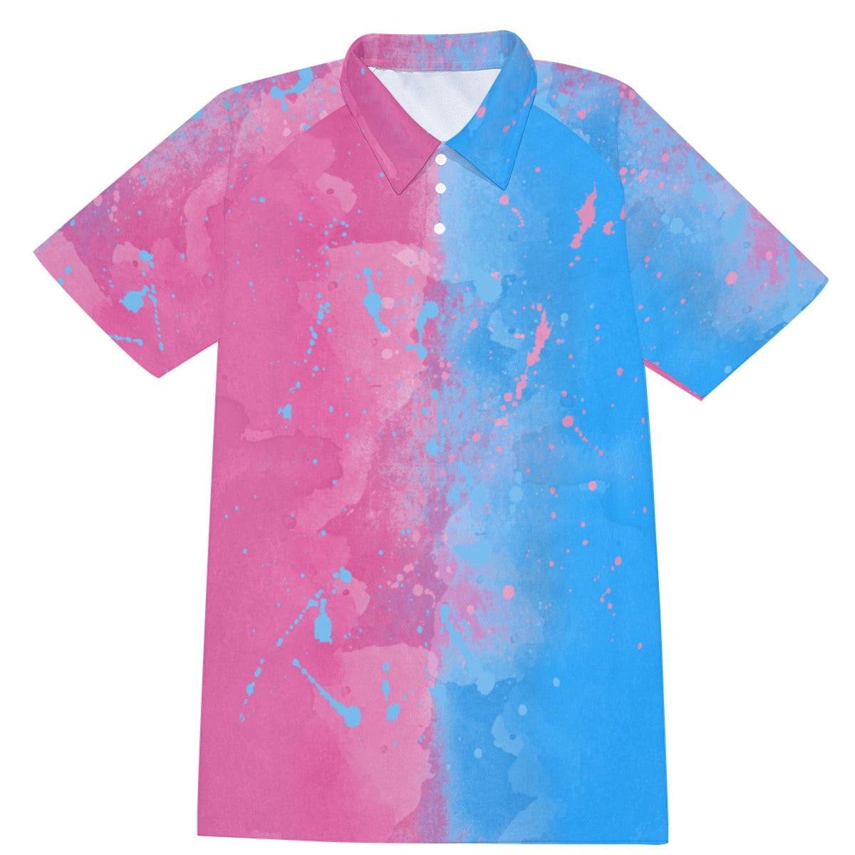 Pink or Blue Fairytale Dress - Men's Polo Shirt