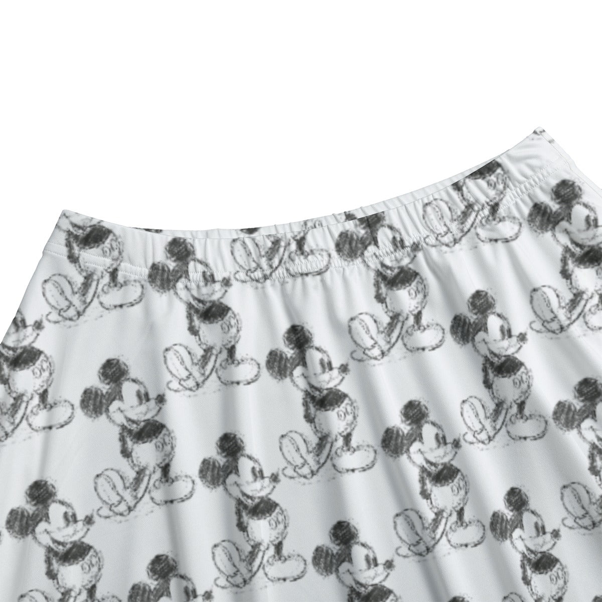 Sketch of Classic Mouse - Women’s Pocket Midi Skirt