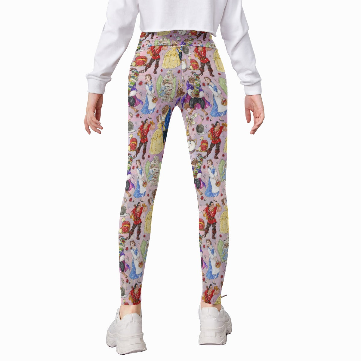 Enchanted Tale Sketch - Kid's Leggings