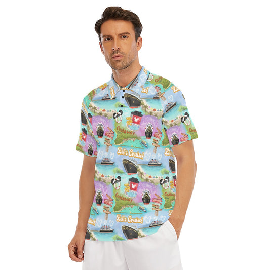 Tropical Castaway Island - Men's Polo Shirt