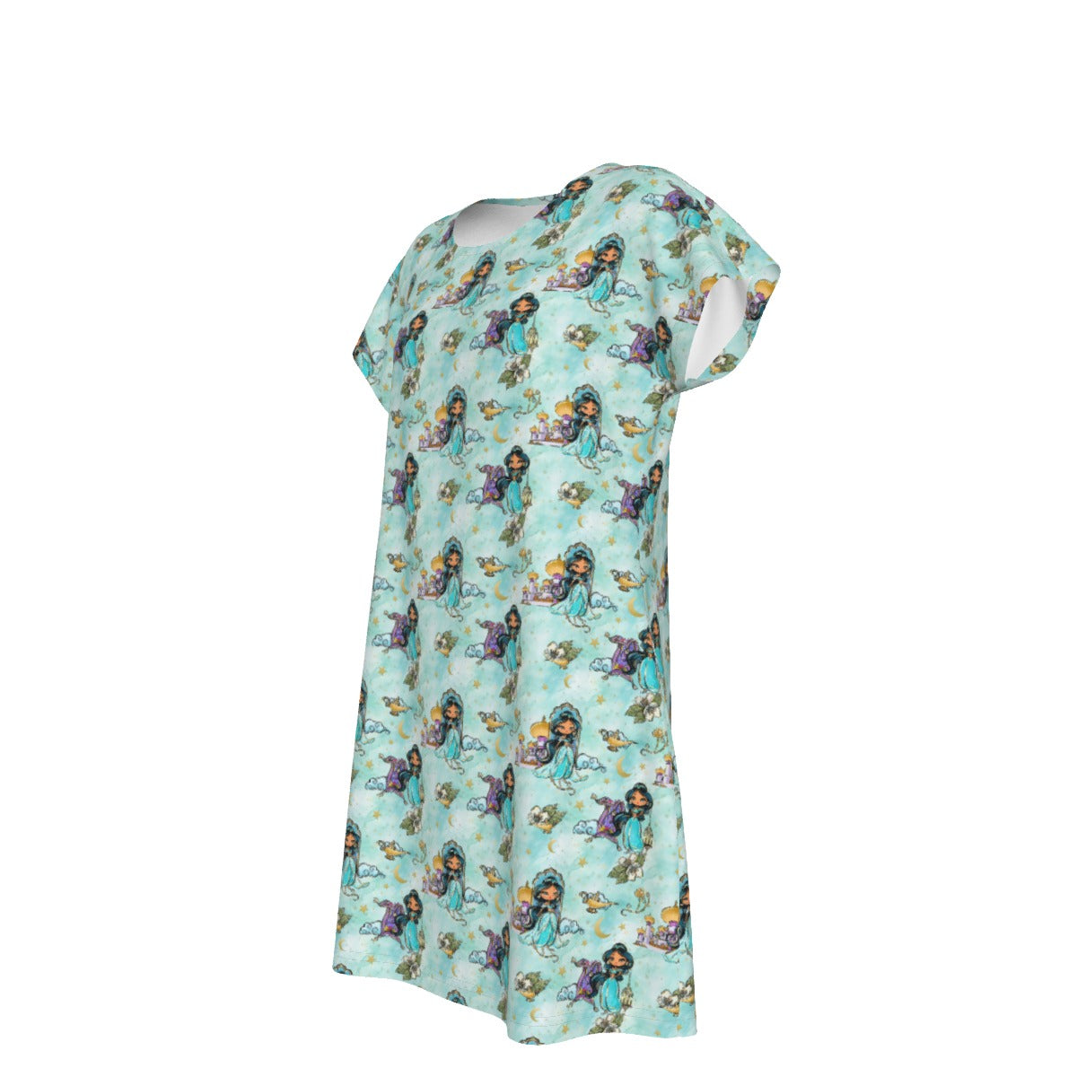Whimsical Desert Princess - Women's T-Shirt Dress