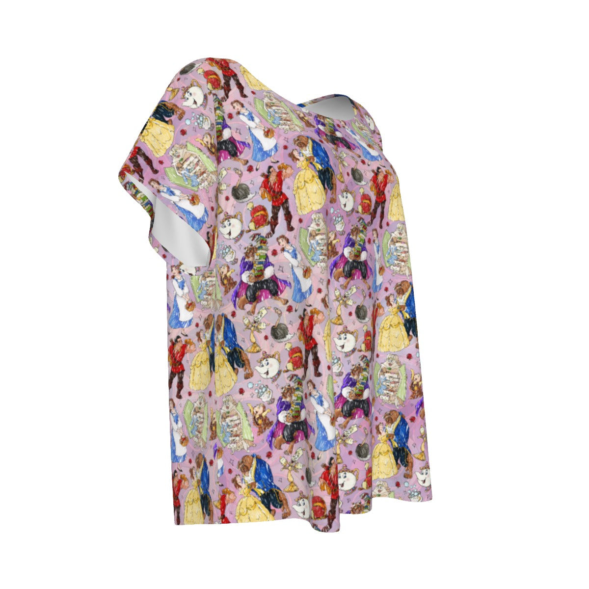 Enchanted Tale Sketch - Women’s Relaxed Fit Scoop Tee