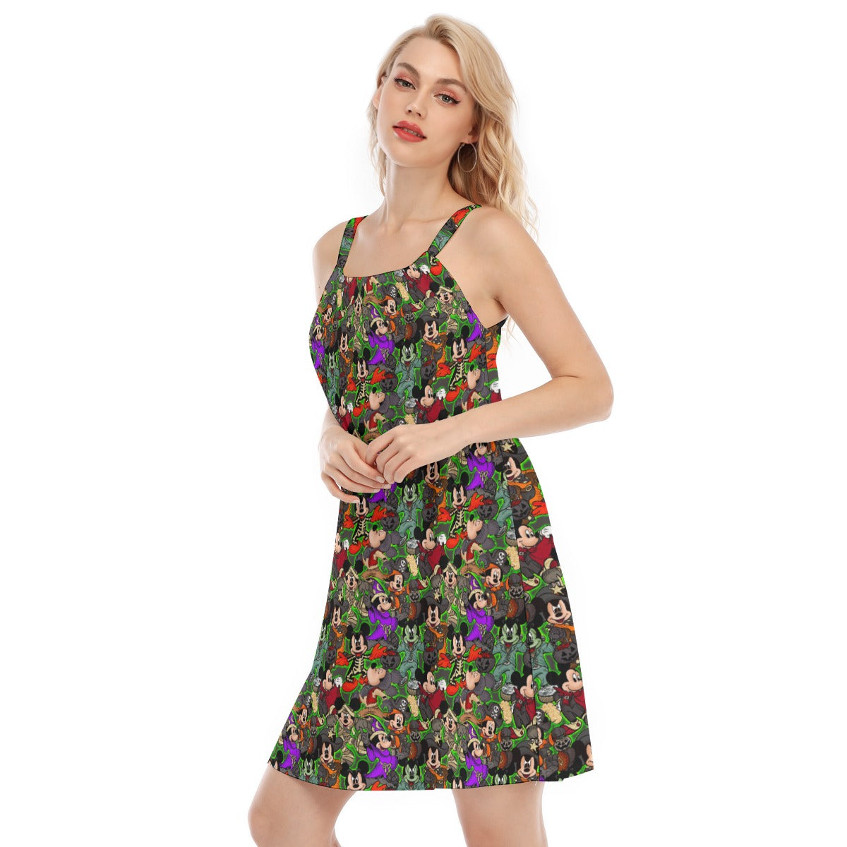 Halloween Costume Mashup - Women’s Adjustable Sundress