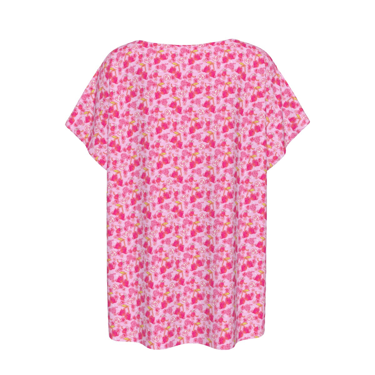Fruitimals - Cherry Kittens - Women’s Relaxed Fit Scoop Tee