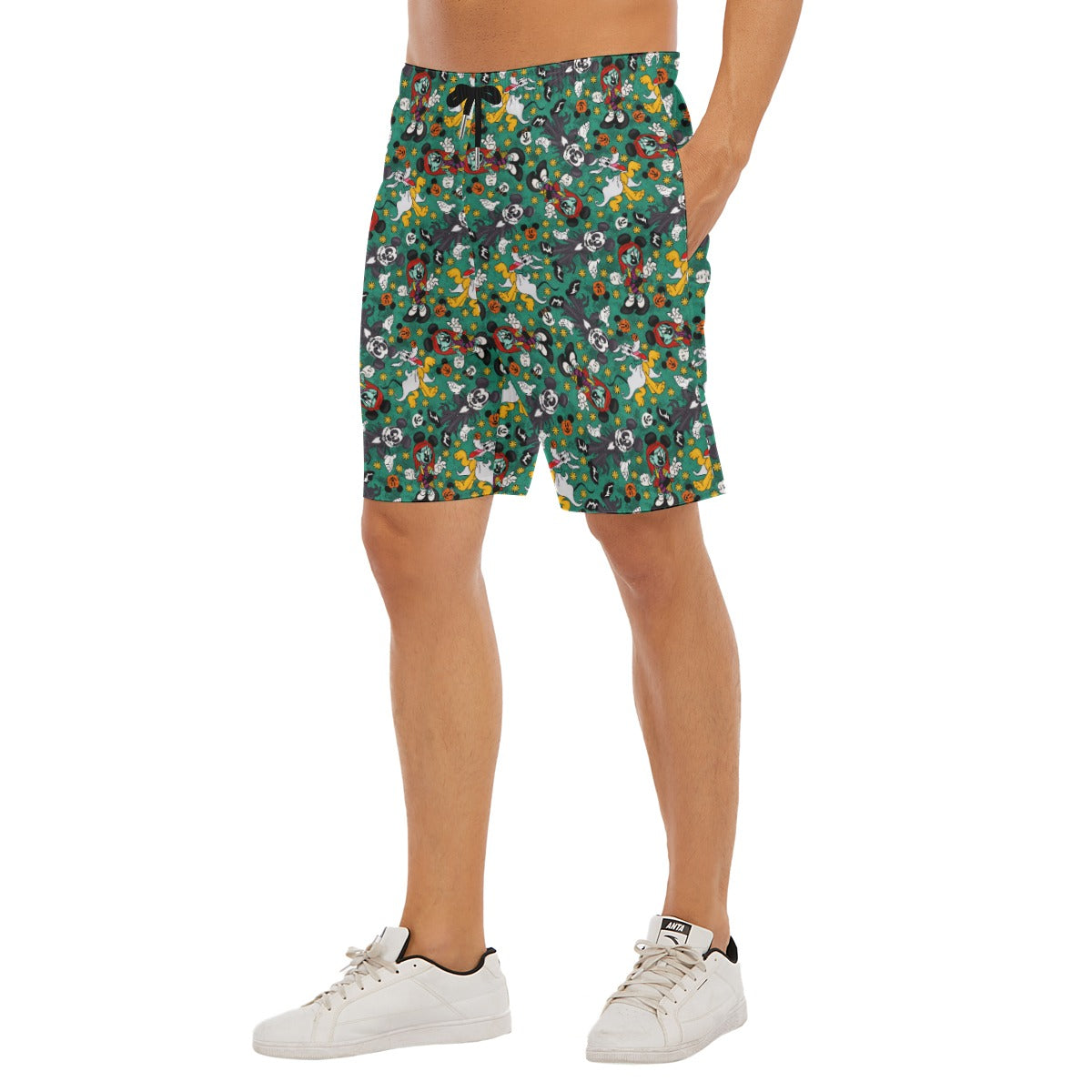 Beloved Couple as Spooky Pairp; Sally - Men’s Pocket Beach Shorts