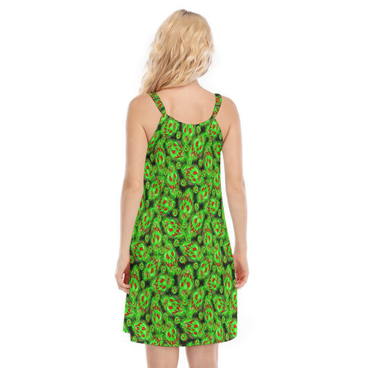 Just One Bite - Women’s Adjustable Sundress