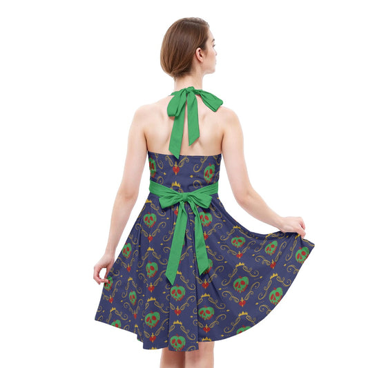 Poison Apple - Women's Halter Vintage Pocket Dress