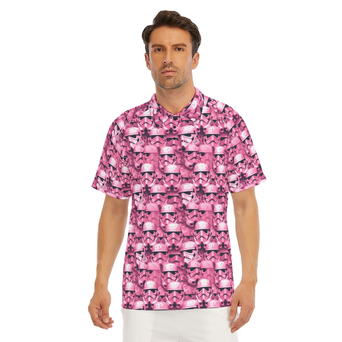 Pink Helmet Battalion - Men's Polo Shirt