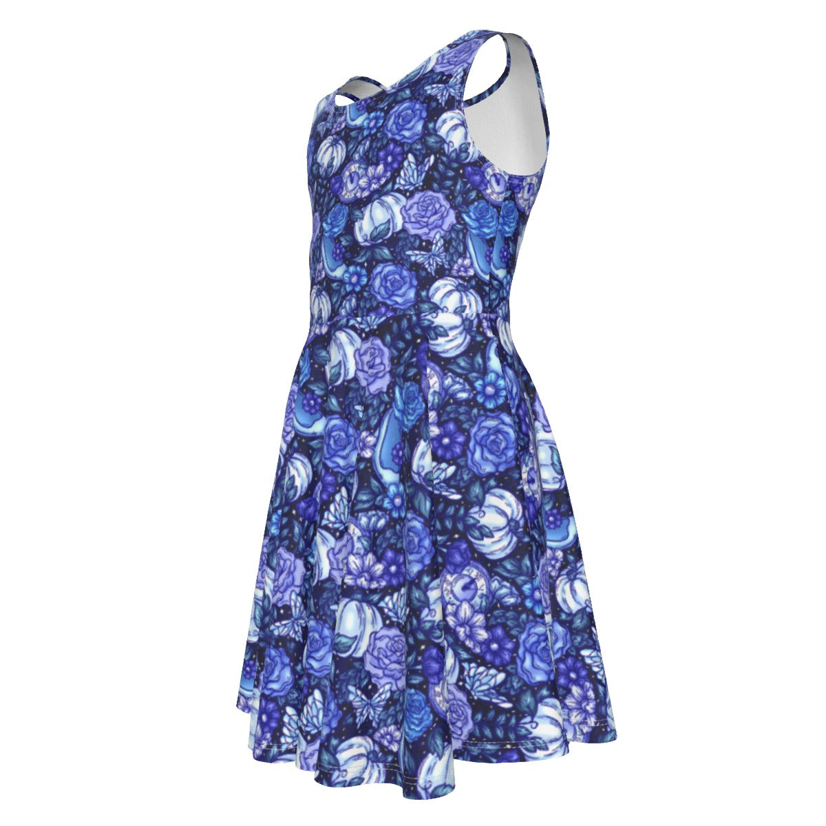 Fairytale Florals – Royal Ball - Kid's Sleeveless Skater Dress