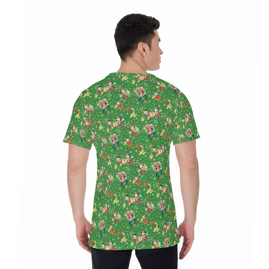 Mouse & Friends Christmas Cheer - Men's Short Sleeve T-Shirt