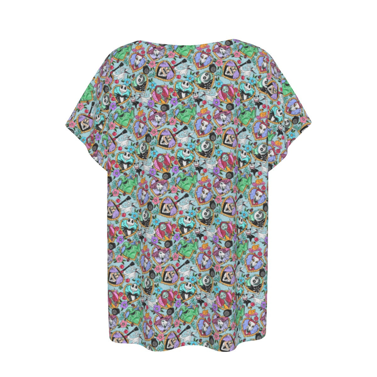 Tattoo Hearts Spooky Crew - Women’s Relaxed Fit Scoop Tee