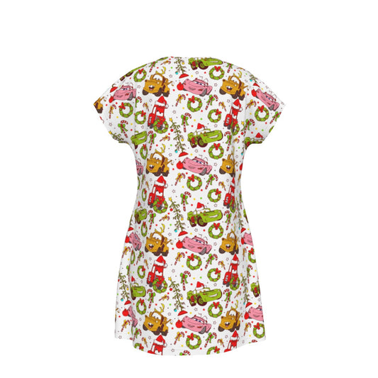 Holiday Race Day - Women's T-Shirt Dress