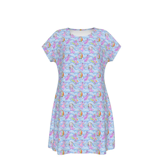 Imagine with Figment - Women's T-Shirt Dress