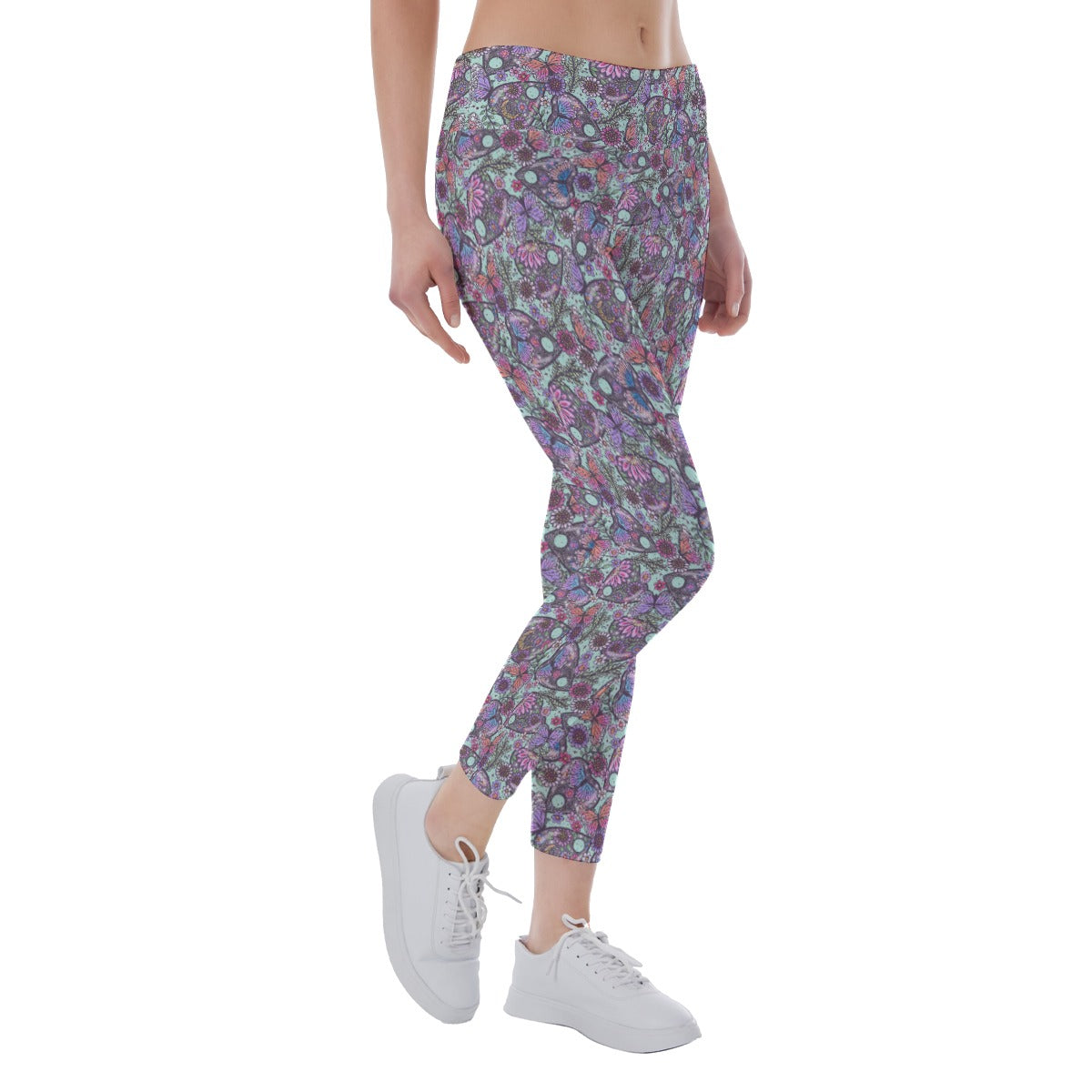 Butterfly Planchettes - Women's Yoga Leggings