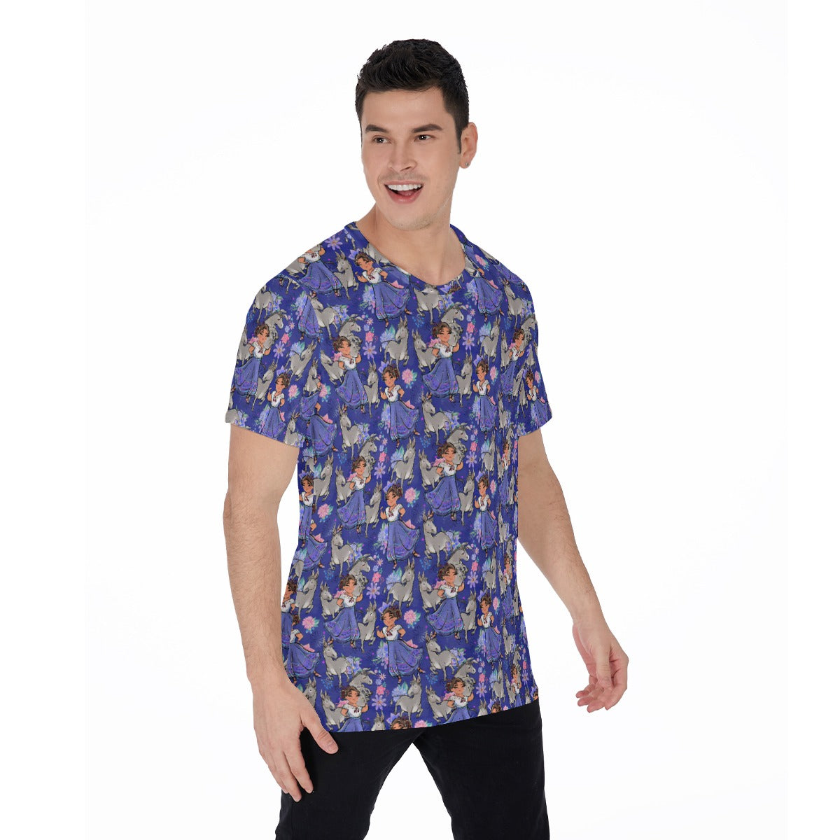 Whimsical Strong Heroine - Men's Short Sleeve T-Shirt