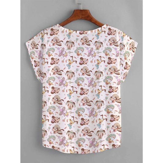 Fiesta Sombrero Pals - Women’s Relaxed Fit Scoop Tee