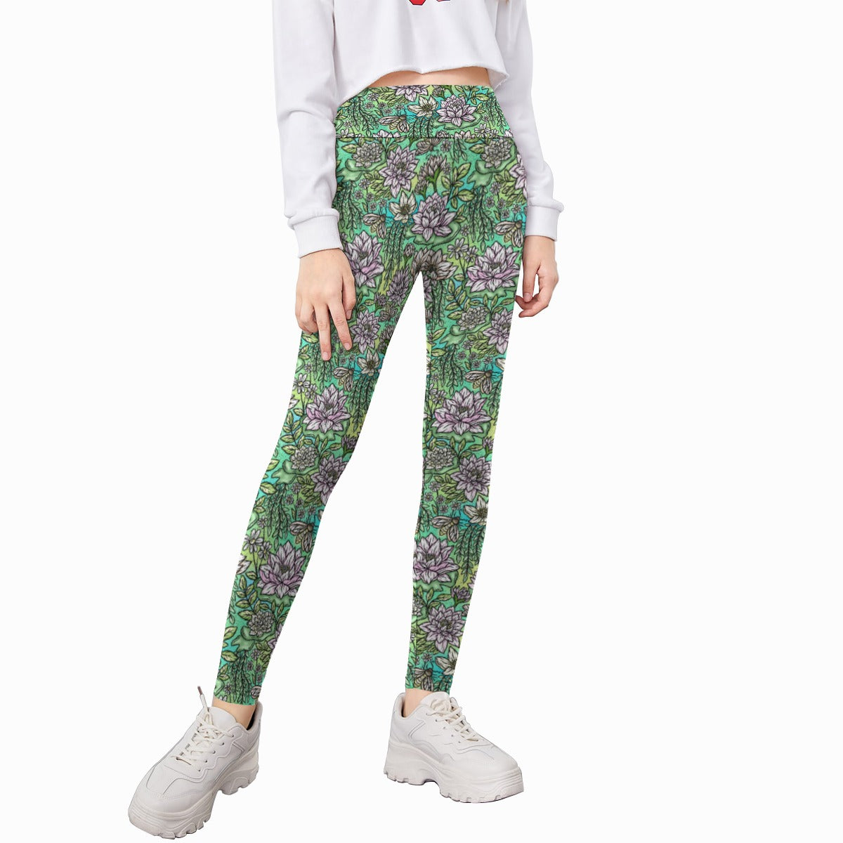 Fairytale Florals – Bayou Blooms - Kid's Leggings