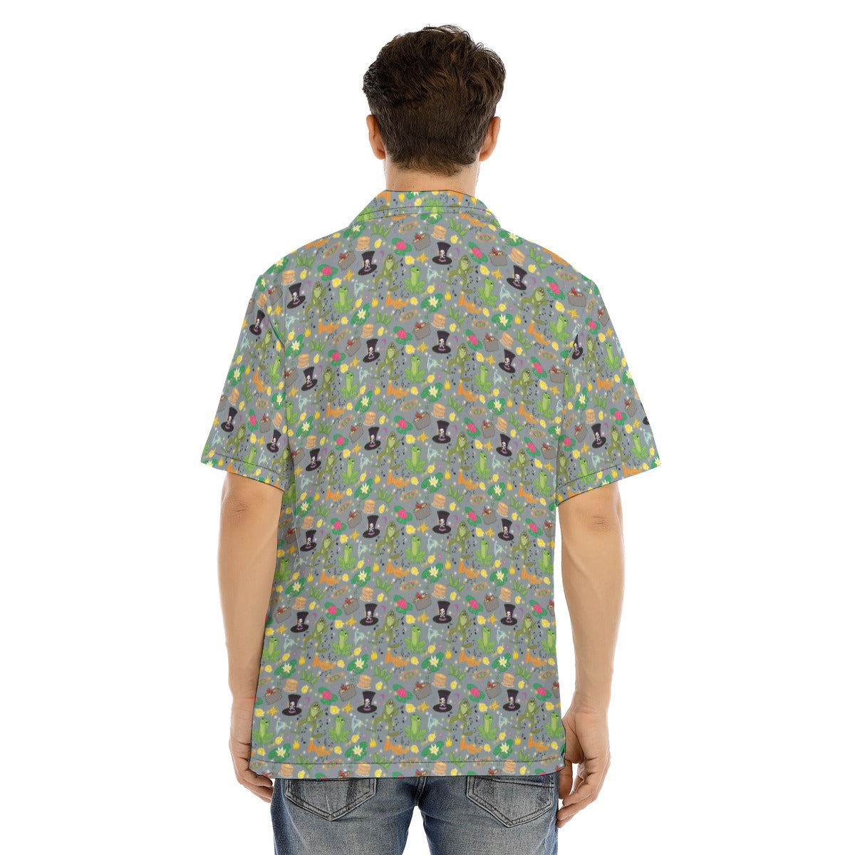 Bayou Princess Icons - Men's Hawaiian Button Up Shirt