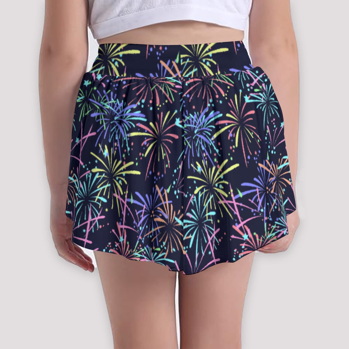 Fireworks - Girls’ Flowy Pocket Shorts
