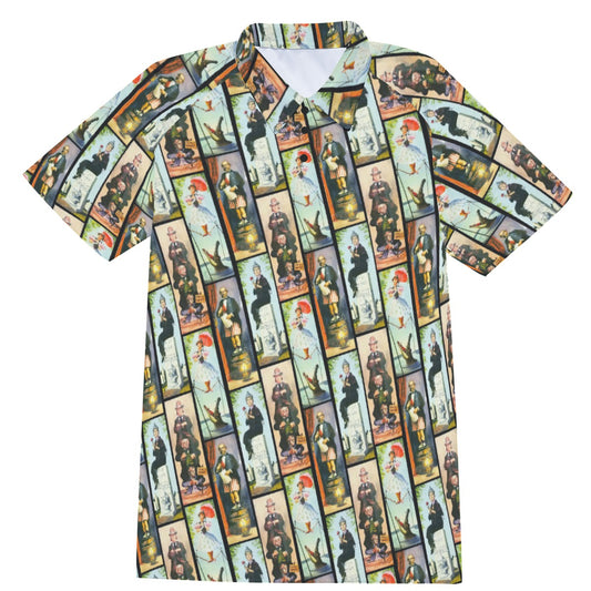 Stretch Room Portraits - Men's Polo Shirt