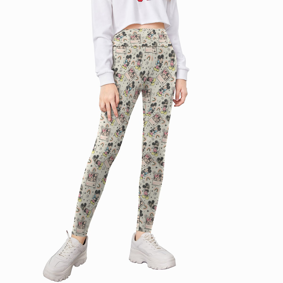 Retro Camera Mouse - Kid's Leggings
