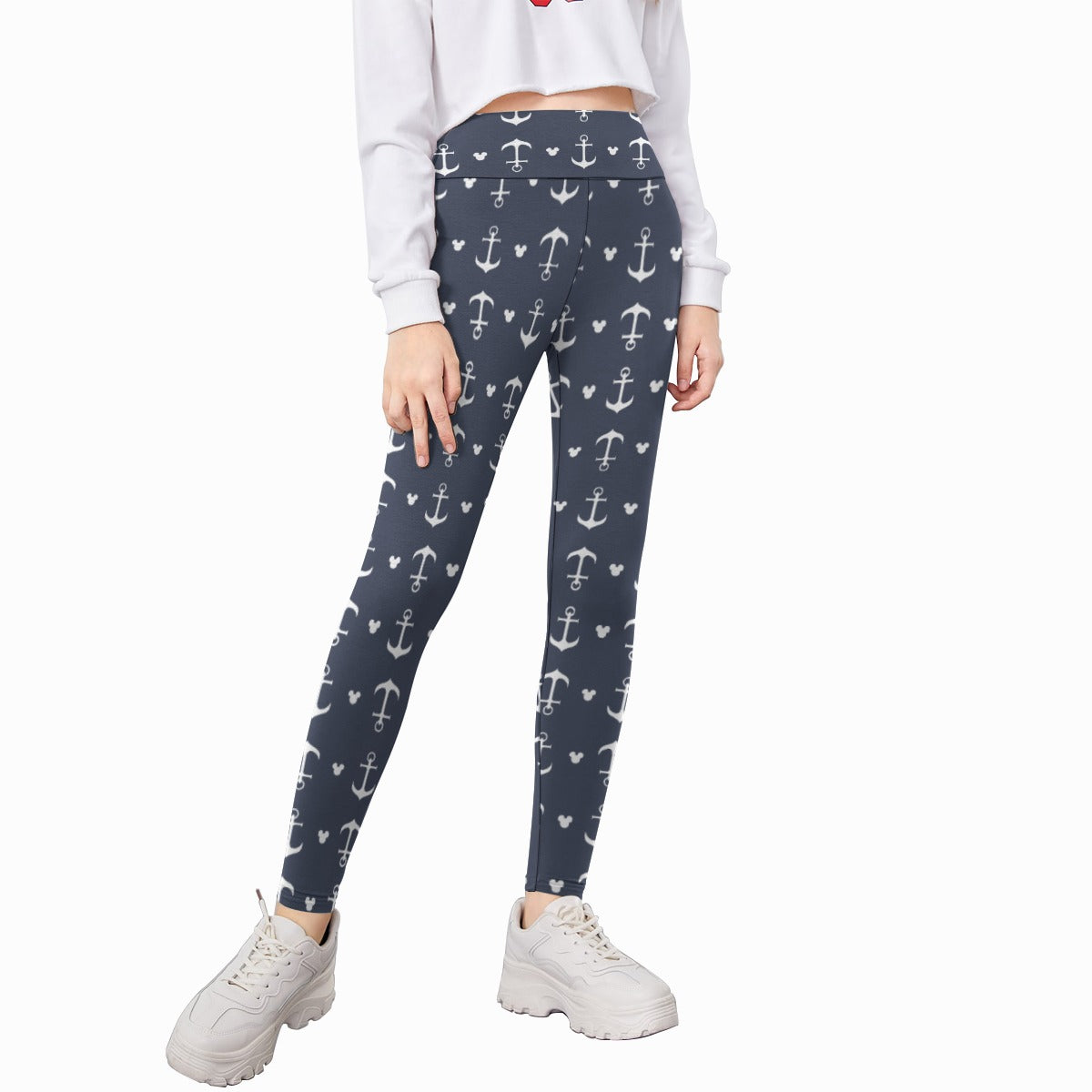 Anchors & Mouse Ears - Kid's Leggings