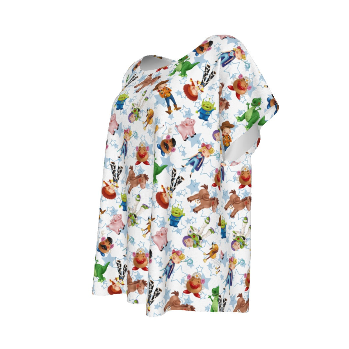 Playful Toy Friends - Women’s Relaxed Fit Scoop Tee