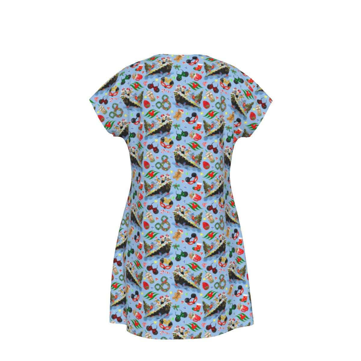 Very Merrytime Christmas Cruise - Women's T-Shirt Dress