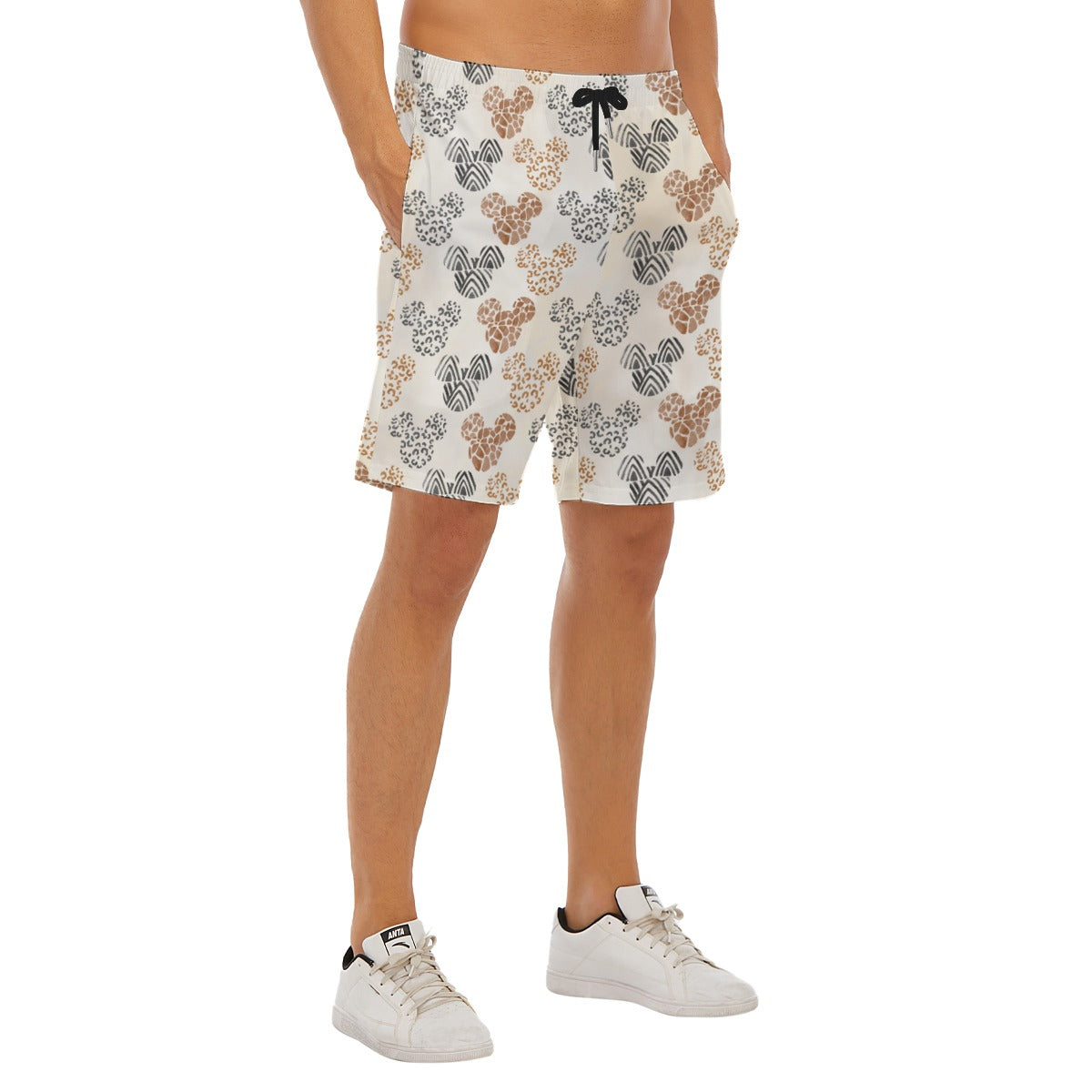 Safari Mouse Ears - Men’s Pocket Beach Shorts