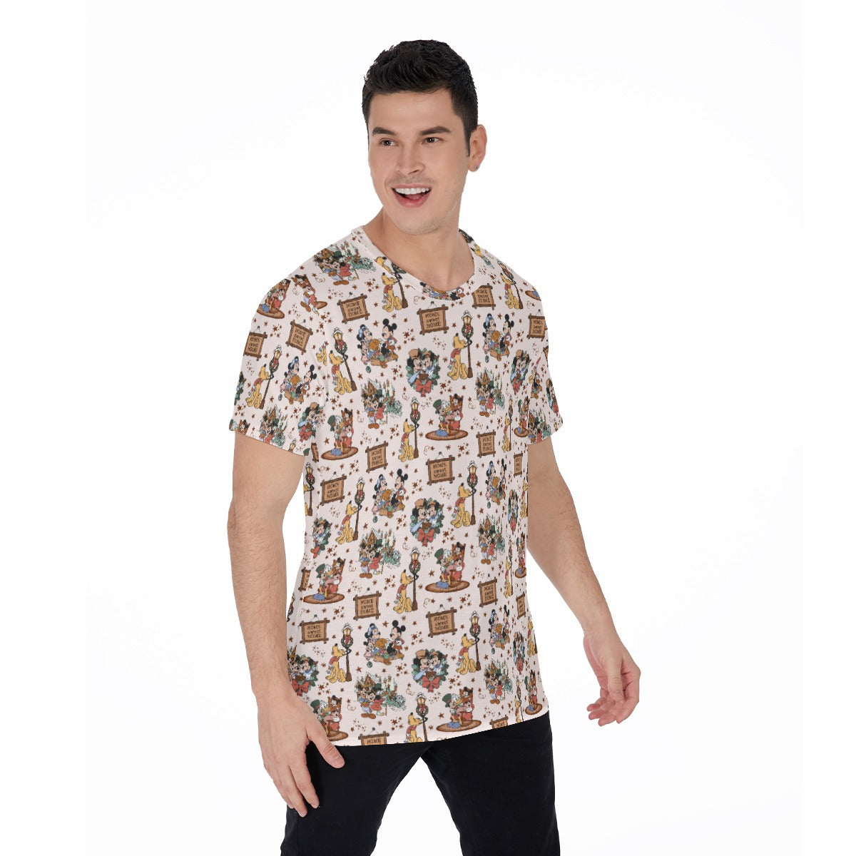 Victorian Holiday Celebration - Men's Short Sleeve T-Shirt