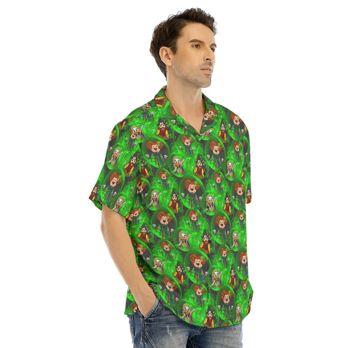 Wicked Witches’ Covenches - Men's Hawaiian Button Up Shirt